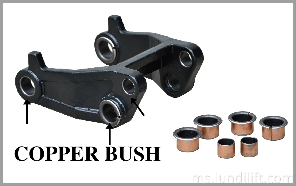 Trak pallet tangan 5.0t untuk dijual 5.0T hand pallet truck for sale